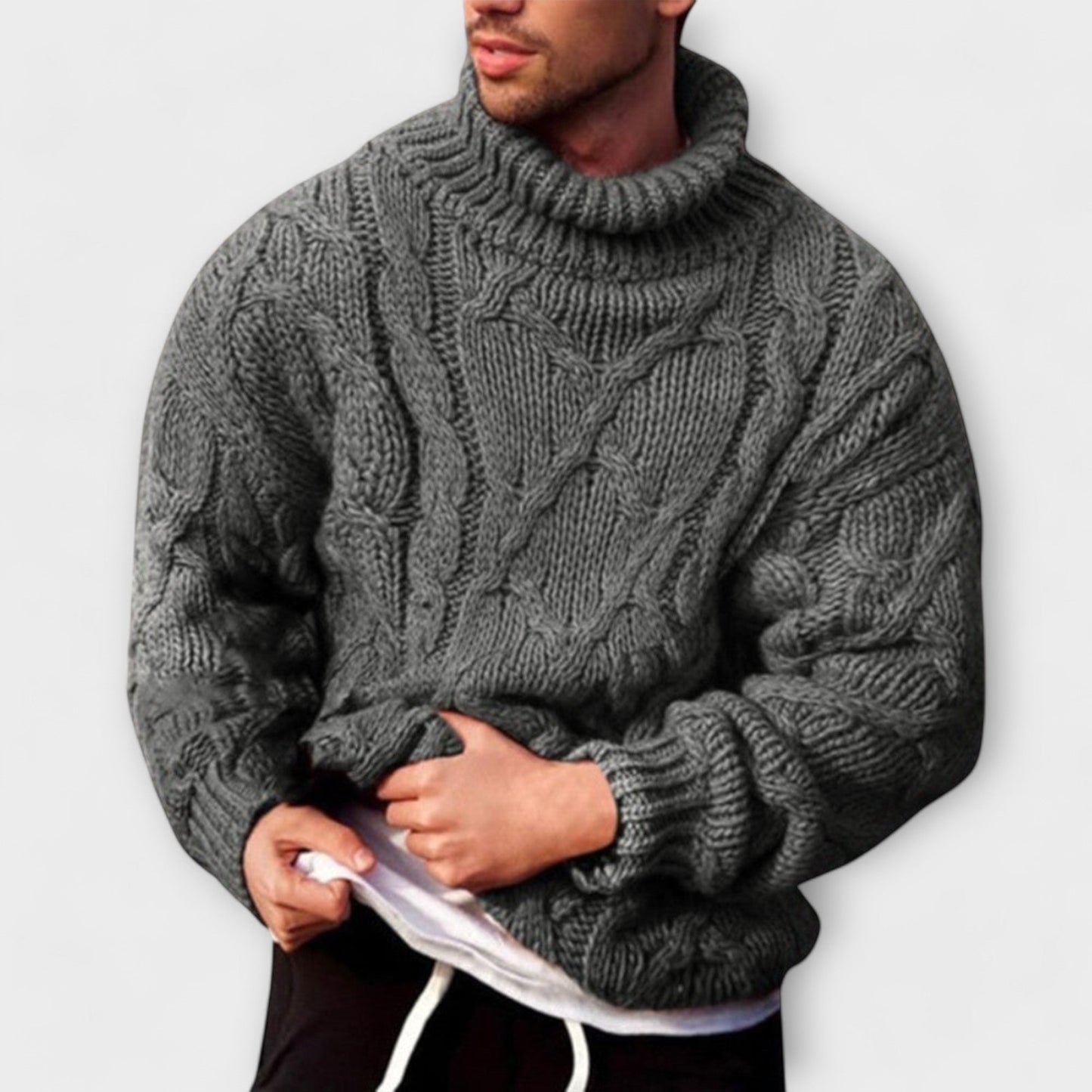 Victor™ | Stickad vintertröja