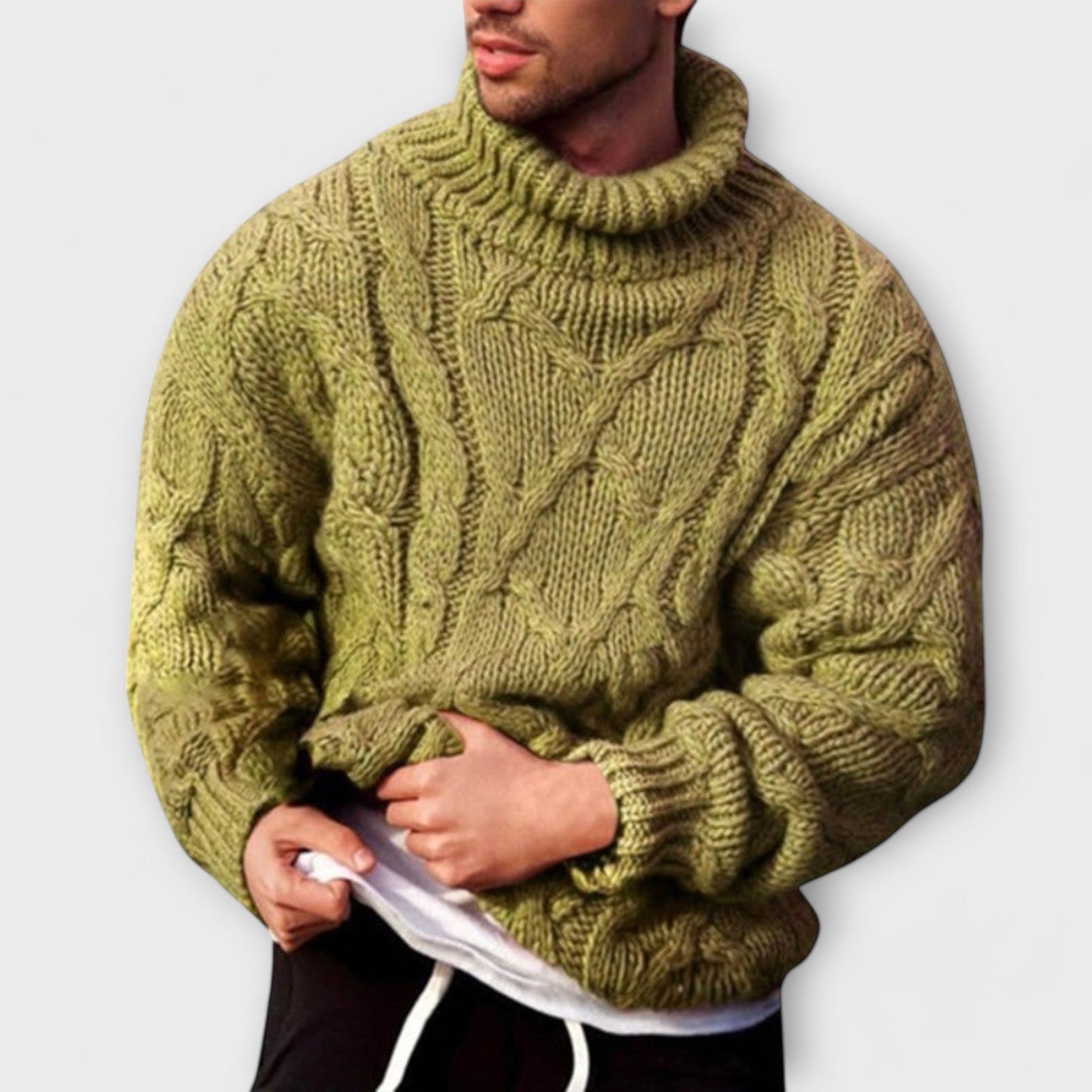 Victor™ | Stickad vintertröja