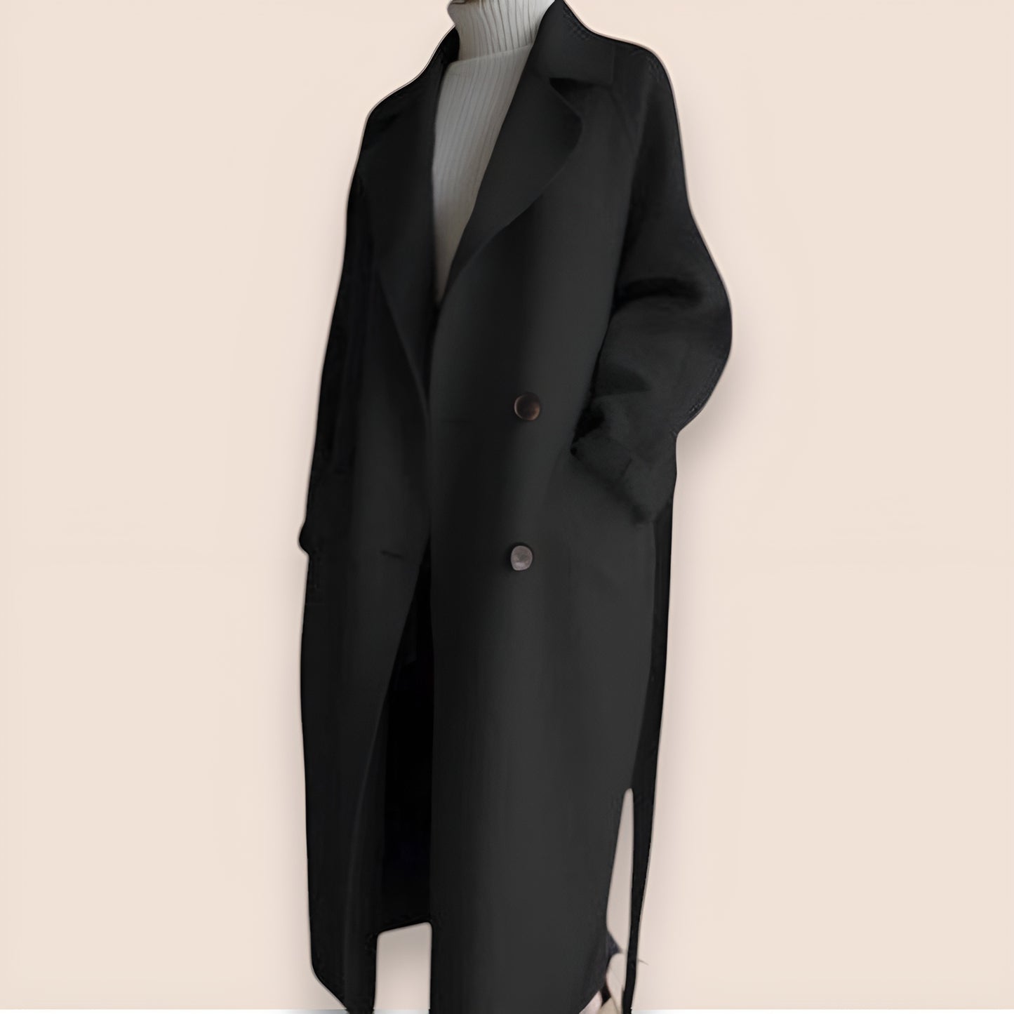Mila™ | Lyxig Lång Cashmere Kappa