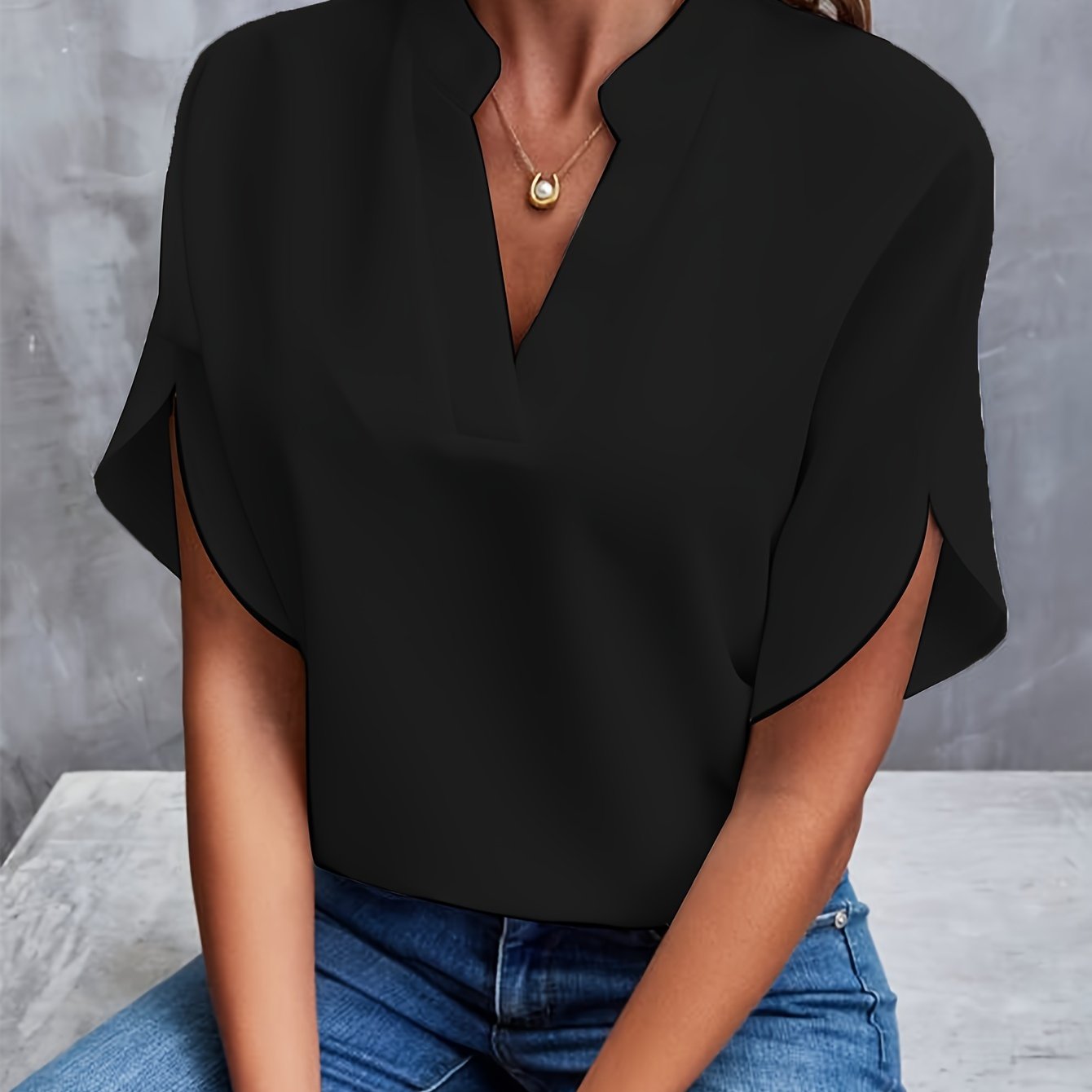 Evi™ | Lätt och Elegant Blus
