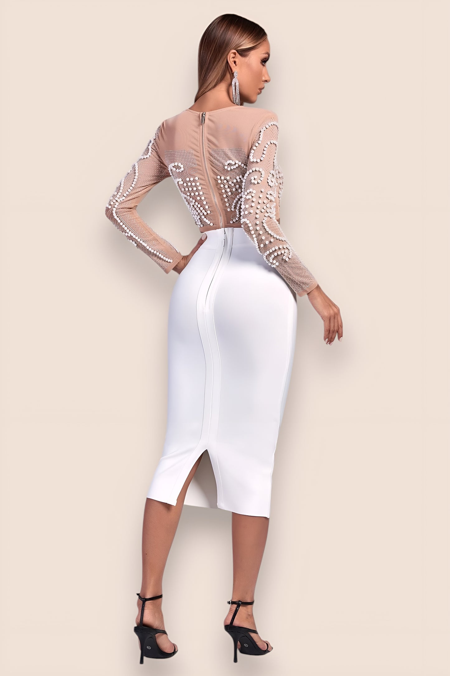 Noor™ | Motina Pearl Mesh Bandage Set