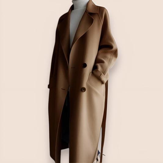 Mila™ | Lyxig Lång Cashmere Kappa