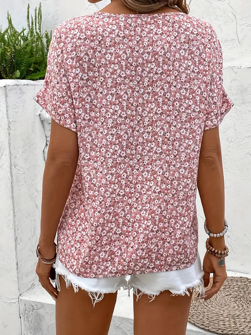 Brigitte™ | Blommig Blus