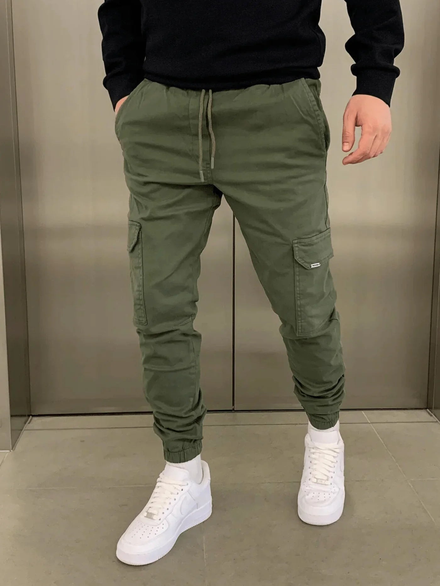 Stef™ | Stretch Komfort Cargobyxa