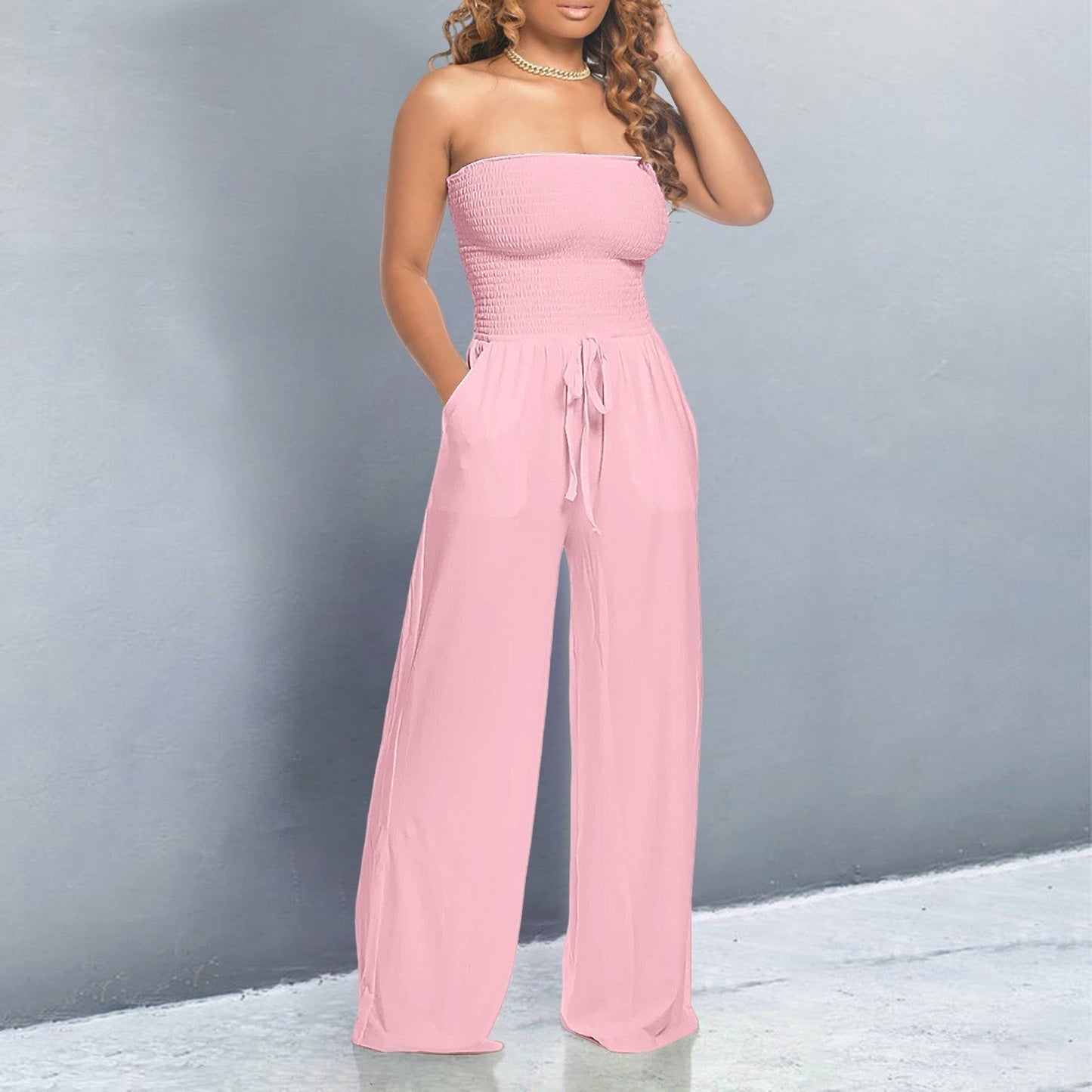 Merel™ | Trendig Off-Shoulder Jumpsuit